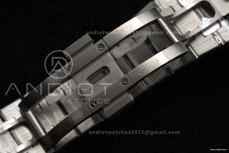 SA3120 on 1031 Edition APSF Textured 37mm 15454 Clone Grey Royal Best Dial Lightweight SS 1:1 Frosted SS Oak Bracelet Super 0219